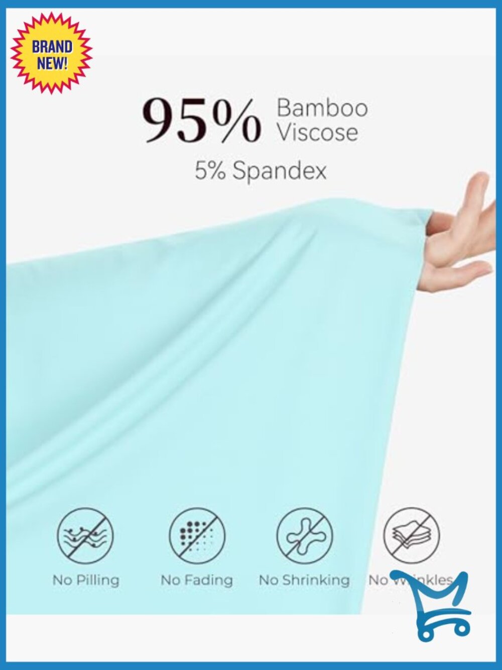 Viscose from Bamboo Pajama Set - Racerback Tank and Shorts, Cooling Sleepwear, - Picture 5 of 7